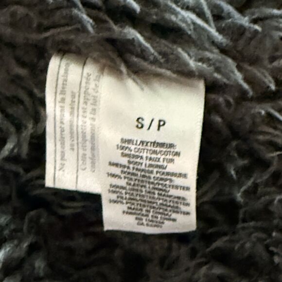 Vtg Y2K Abercrombie Fitch Adirondack Jacket Size S Brown Faux Fur Lined - Picture 11 of 14